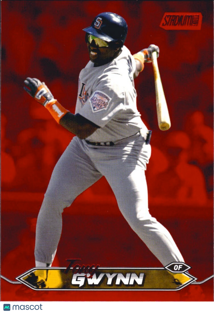 2024 Topps Stadium Club - Red Foil - #235 Tony Gwynn (HOF)