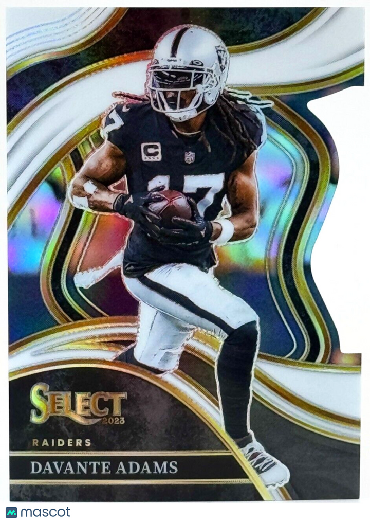 🏈 2023 Panini Select Club Level 164/199 White Prizm Die-Cut #279 Davante Adams