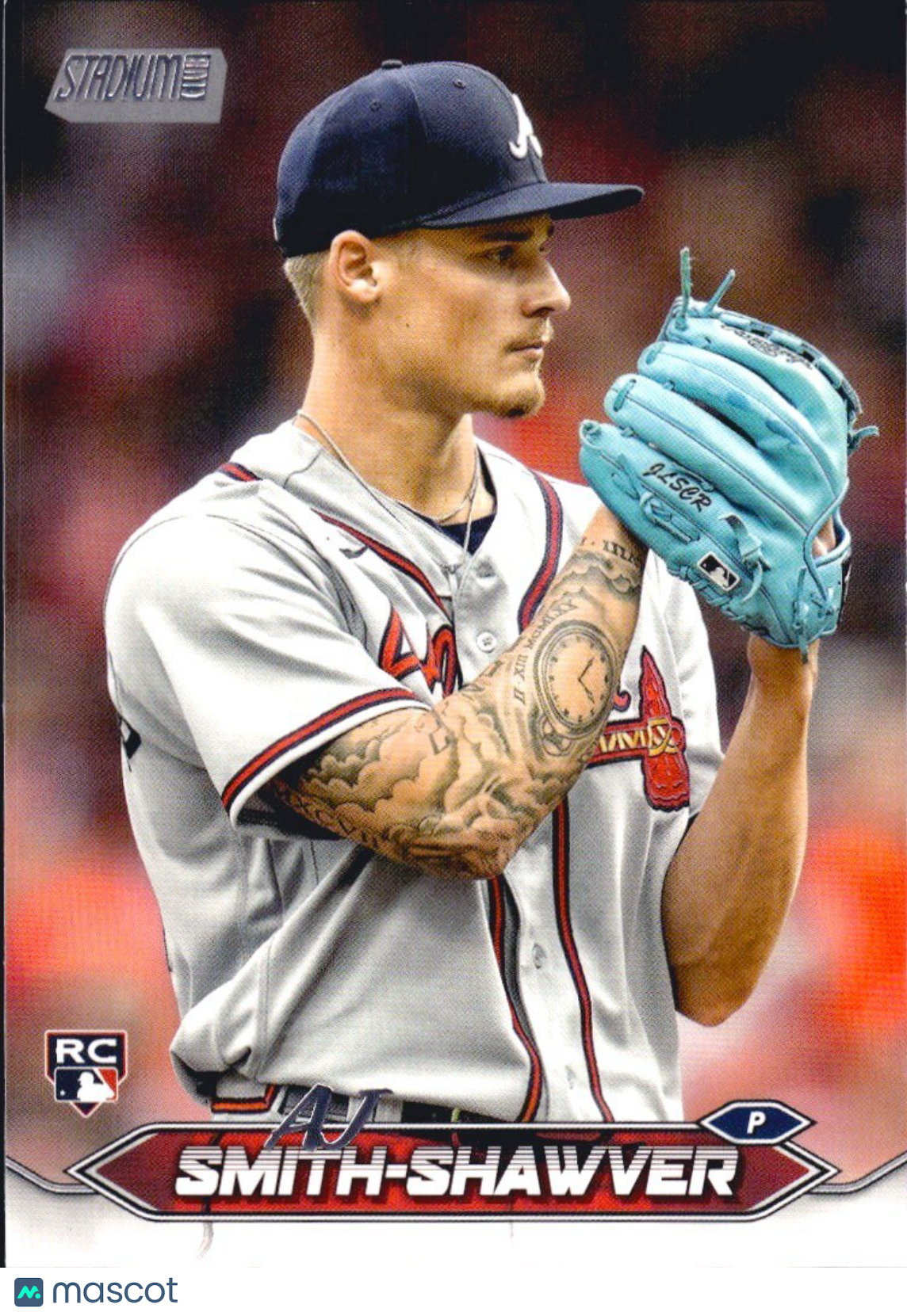 2024 Topps Stadium Club - #55 AJ Smith-Shawver (RC) Rookie