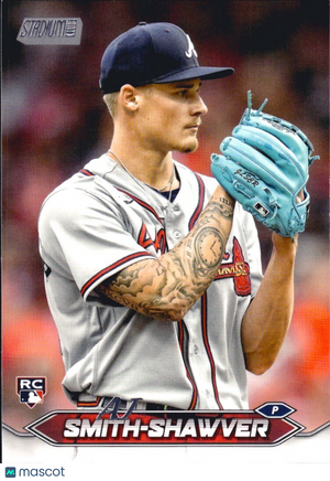 2024 Topps Stadium Club - #55 AJ Smith-Shawver (RC) Rookie