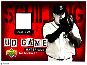 2006 Upper Deck - UD Game Materials #UD-CS Curt Schilling (MEM) - Red Sox HOF
