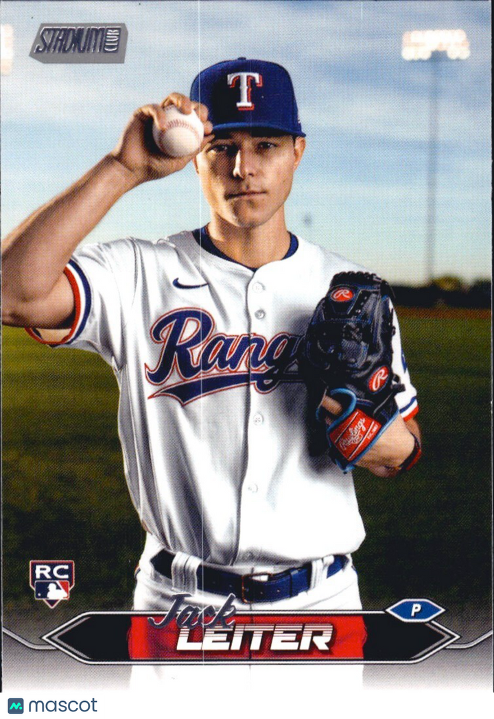 2024 Topps Stadium Club - #20 Jack Leiter (RC) Rookie