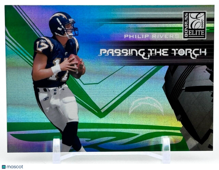 2007 Donruss Elite Passing the Torch REFRACTOR /400 - PHILIP RIVERS #PT-6