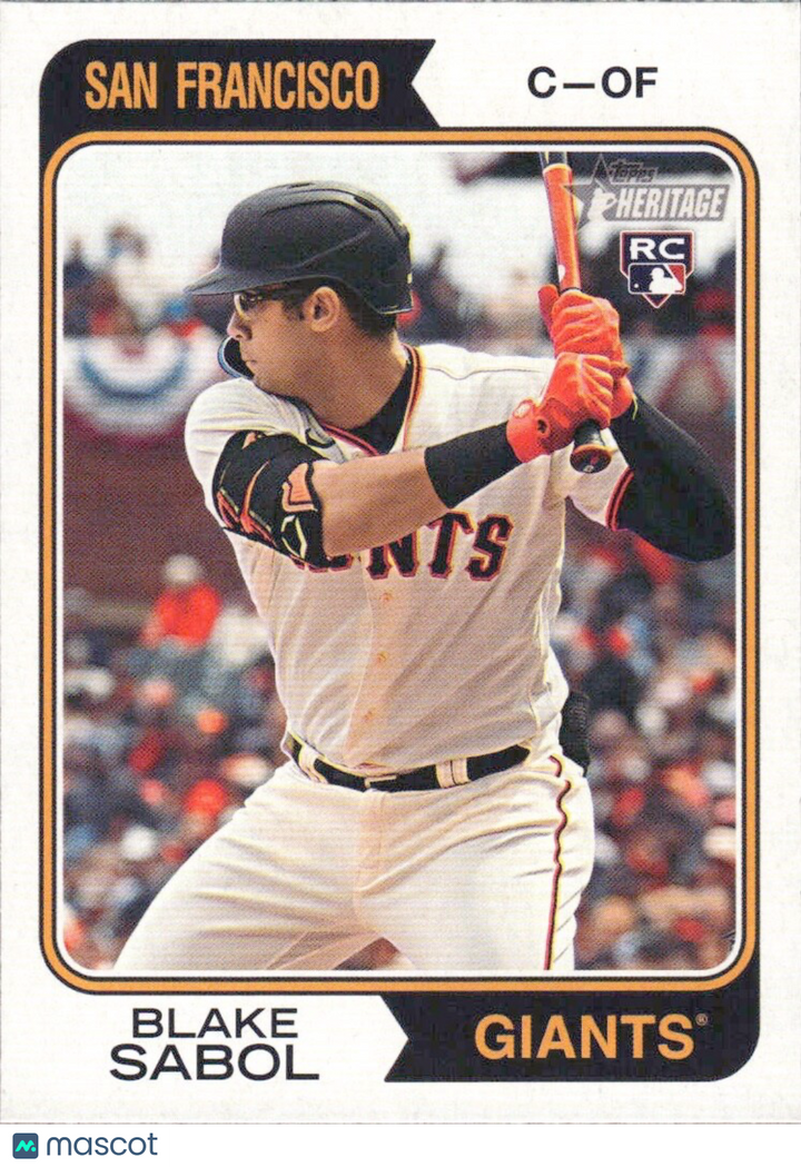 2023 Topps Heritage High Number - #618 Blake Sabol (RC) ROOKIE