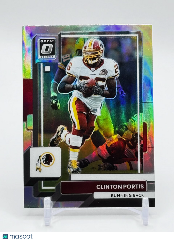 2022 Panini Donruss Optic Silver Prizm Clinton Portis #200