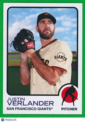 ⚾️ 2025 Topps Heritage #H25-22 25th Anniversary 1973 Topps - Justin Verlander SP