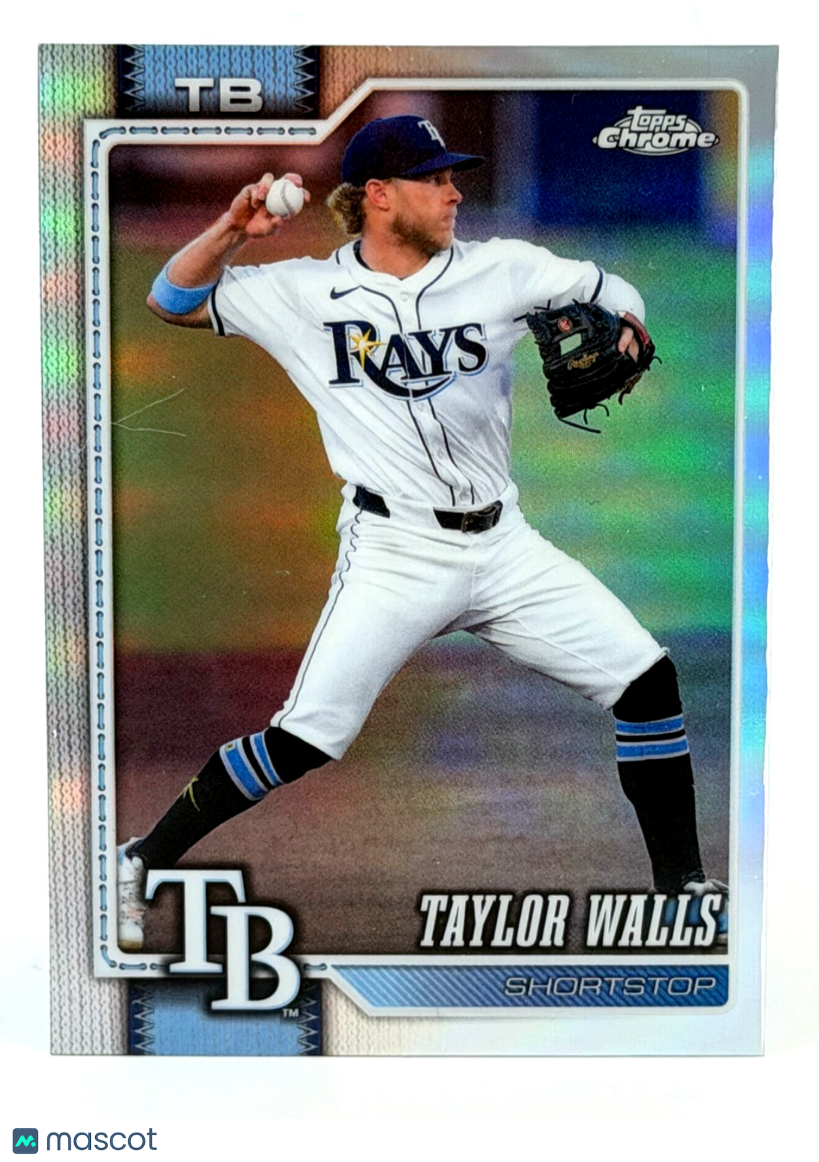 2026 Topps Chrome #104 Taylor Walls REFRACTOR