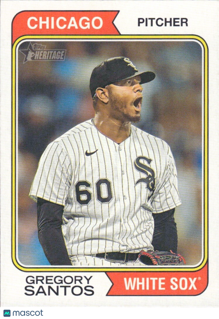 2023 Topps Heritage High Number - #680 Gregory Santos