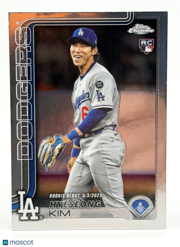 2025 Topps Chrome Update #USC149 Hyeseong Kim (RC) Rookie Debut