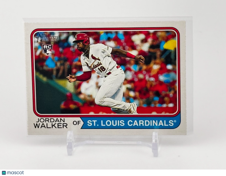 2023 Topps Heritage High Number - #558 Jordan Walker (RC)