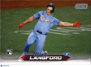 2024 Topps Stadium Club - #30 Wyatt Langford (RC) Rookie