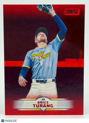 ⚾️ 2025 Topps Stadium Club #193 RED Parallel - Brice Turang