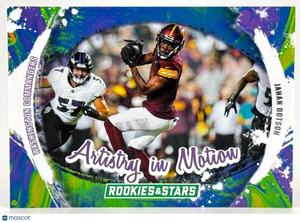 🏈 2024 Panini Rookies & Stars #AIM-JDN Artistry In Motion - Jahan Dotson