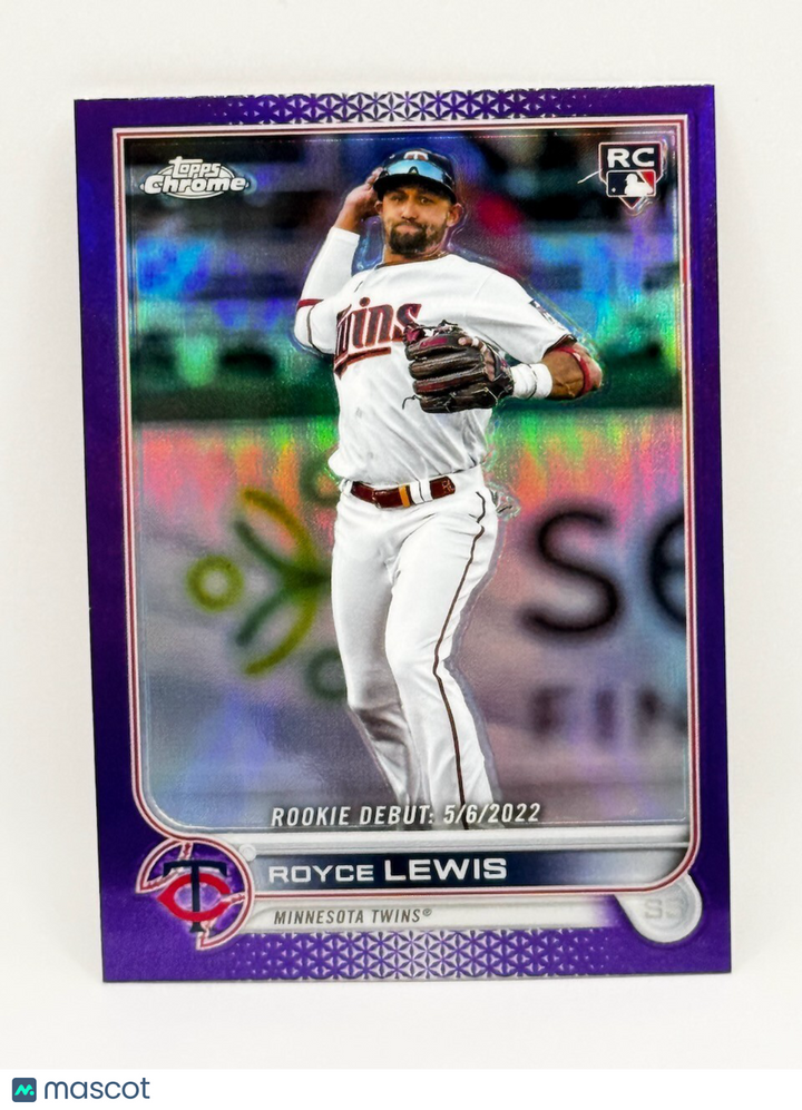 2022 Topps Chrome Update Series - Rookie Debut #USC79 Royce Lewis (RC)