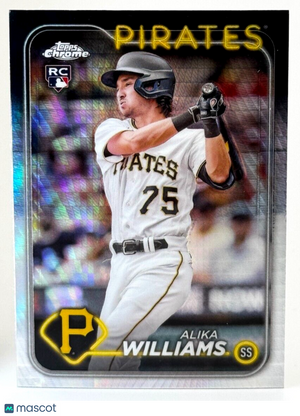 2024 Topps Chrome Prism Refractor #34 Alika Williams (RC)