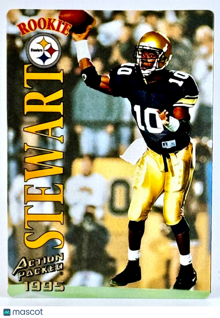 1995 Action Packed - #120 Kordell Stewart (RC) Rookie - Steelers