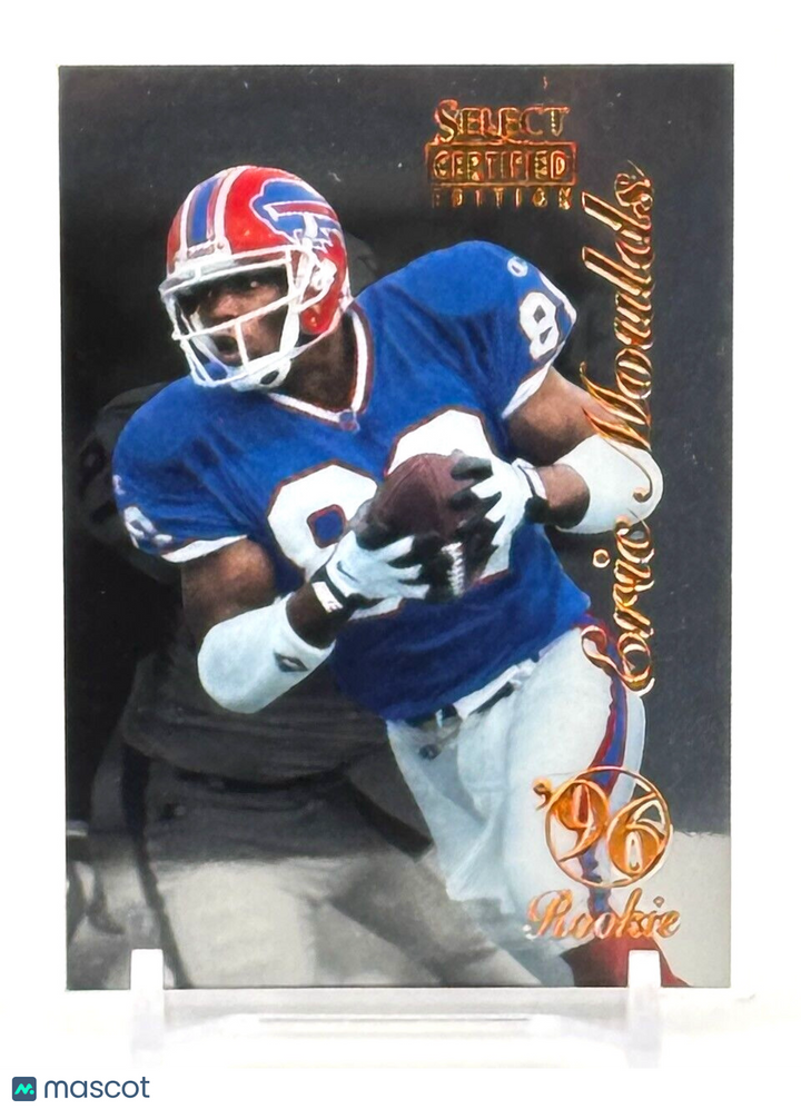1996 Pinnacle Certified Edition - MIRROR - Eric Moulds - ROOKIE CARD (RC) Bills