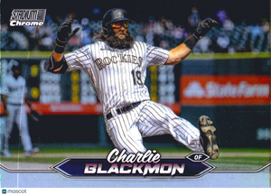 2024 Topps Stadium Club Chrome - #121 Charlie Blackmon