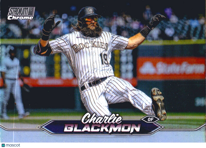 2024 Topps Stadium Club Chrome - #121 Charlie Blackmon