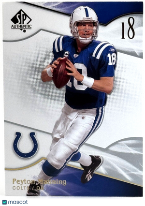 2009 SP Authentic - #92 Peyton Manning (HOF)