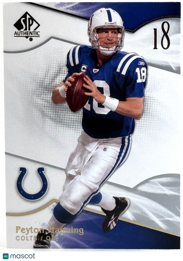 2009 SP Authentic - #92 Peyton Manning (HOF)