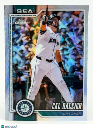 2026 Topps Chrome #9 Cal Raleigh REFRACTOR