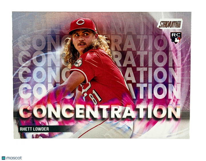 ⚾️ 2025 Topps Stadium Club #C-23 Concentration - Rhett Lowder (RC) Rookie