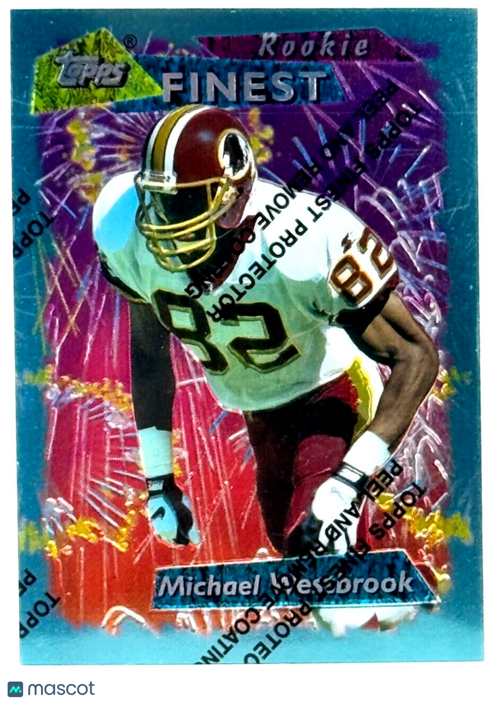 1995 Topps Finest Foil w/ Peel Coating #237 Michael Westbrook (RC) CFB HOF