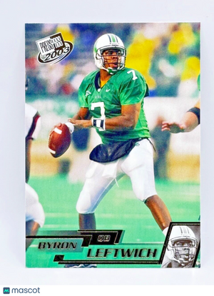 2003 Racing Champions South - Press Pass - #7 Byron Leftwich (RC) - Marshall