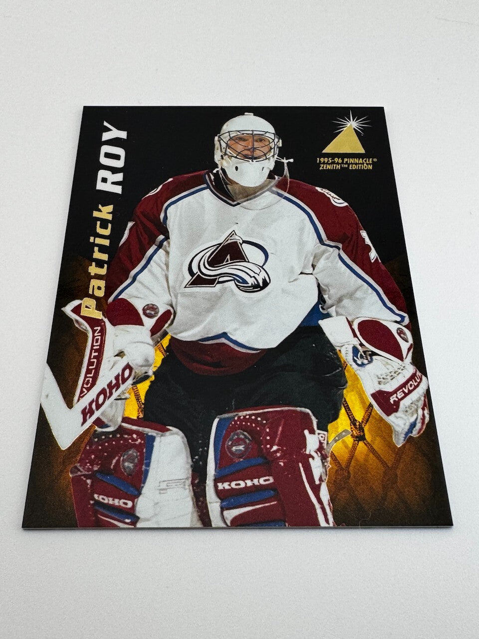 🏒 1995-96 Pinnacle Zenith - #117 Patrick Roy (HOF)