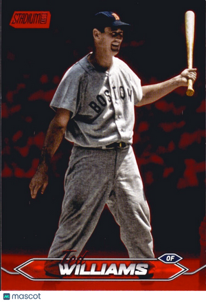2024 Topps Stadium Club - #7 Red Foil - Ted Williams (HOF)