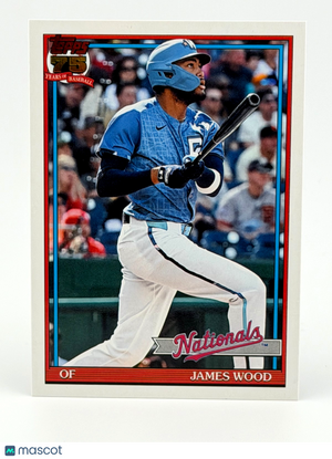 2026 Topps #T91-16 1991 Topps Parallel - James Wood RC Rookie
