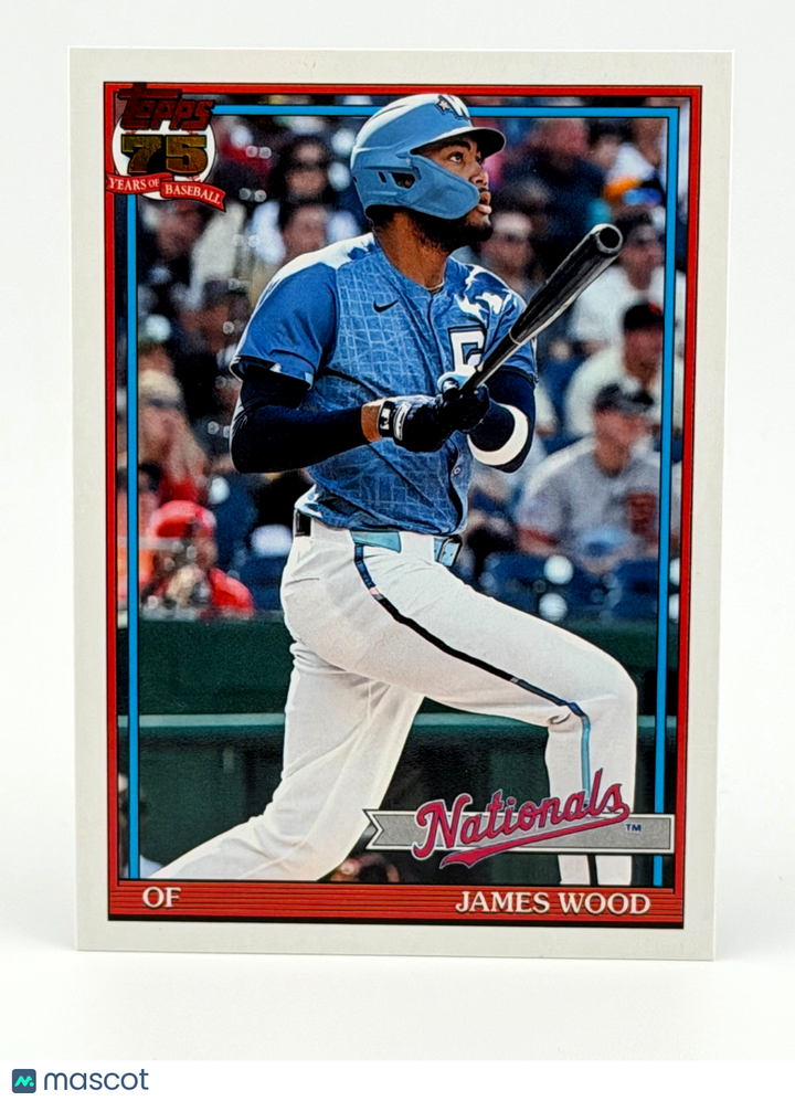 2026 Topps #T91-16 1991 Topps Parallel - James Wood RC Rookie
