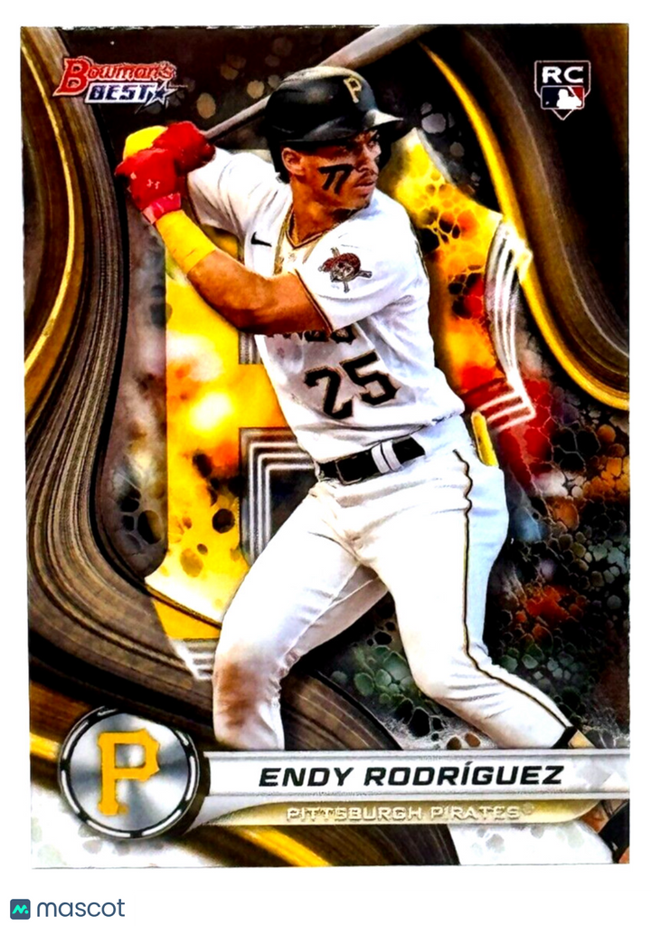 ⚾️ 2024 Bowman's Best #51 Endy Rodriguez - Rookie - Pirates
