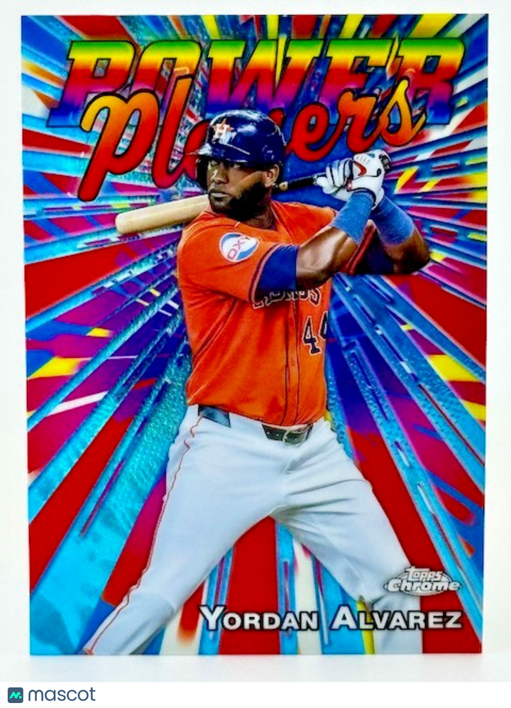 ⚾️ 2025 Topps Chrome #PP-10 Power Players - Yordan Alvarez