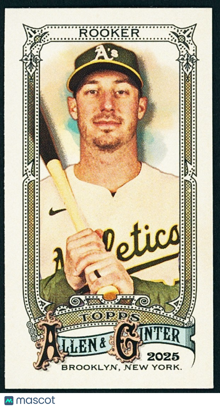 2025 Topps Allen & Ginter #147 Brent Rooker - Mini Parallel
