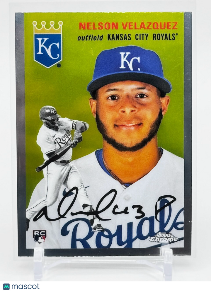 2023 Topps Chrome Platinum Anniversary - #18 Nelson Velazquez (RC)
