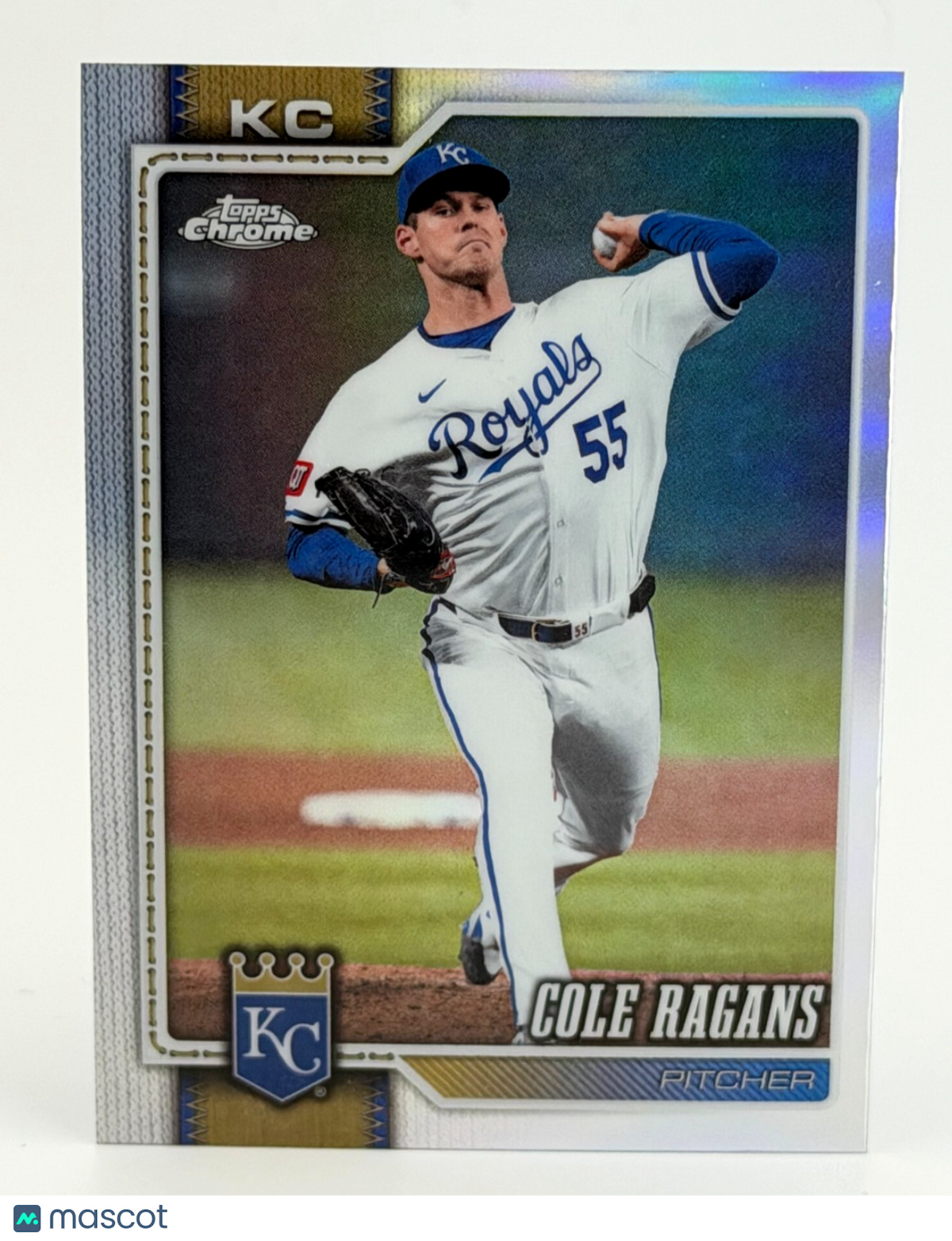 2026 Topps Chrome #91 Cole Ragans - Refractor - Royals