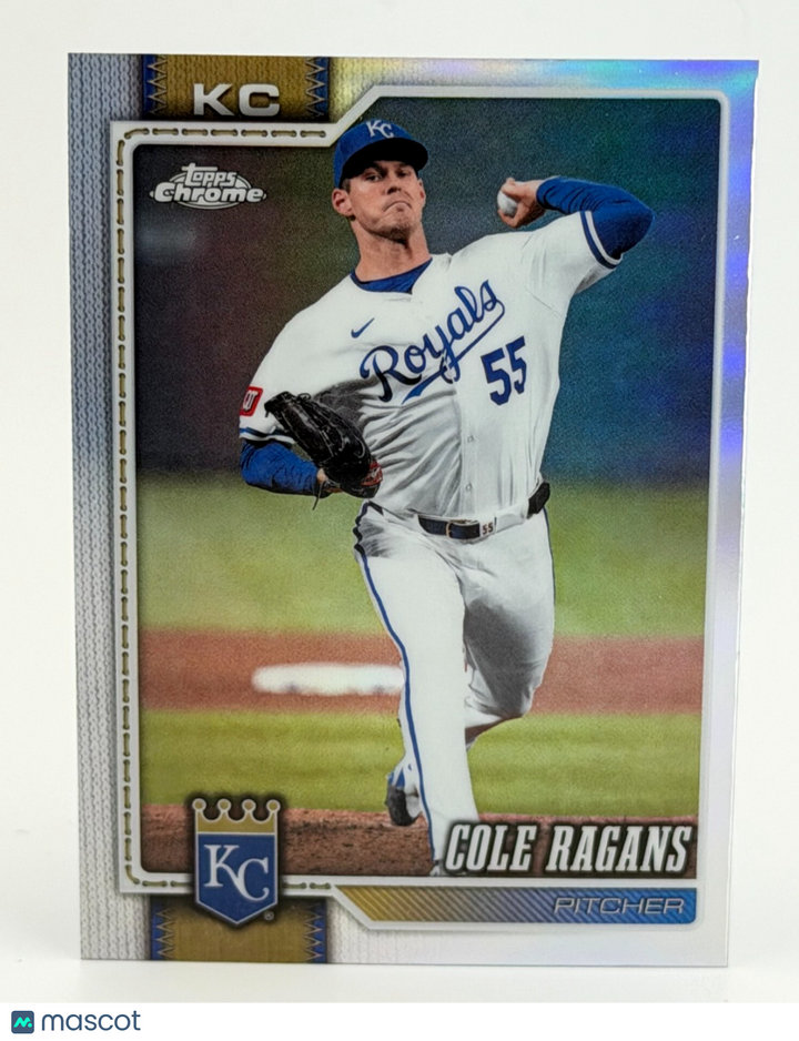 2026 Topps Chrome #91 Cole Ragans - Refractor - Royals