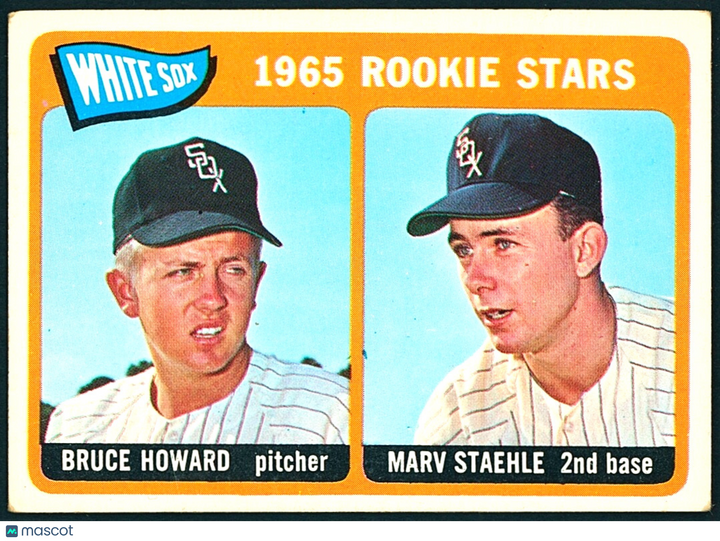 ⚾️ 1965 Topps - 1965 Rookie Stars Bruce Howard, Marv Staehle #41 (RC) EX
