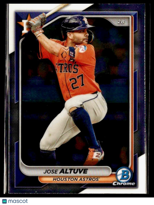 2024 Bowman Chrome #57 Jose Altuve