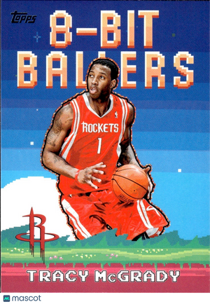 2025-26 Topps Basketball #8B-27 8-Bit Ballers - Tracy McGrady (HOF)