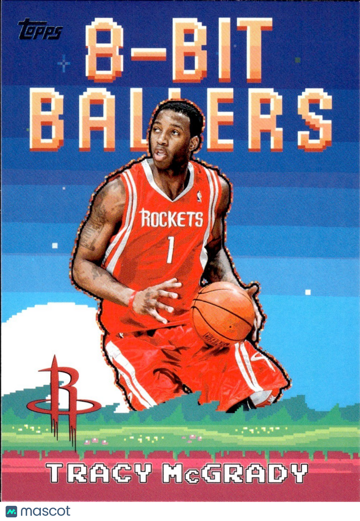 2025-26 Topps Basketball #8B-27 8-Bit Ballers - Tracy McGrady (HOF)
