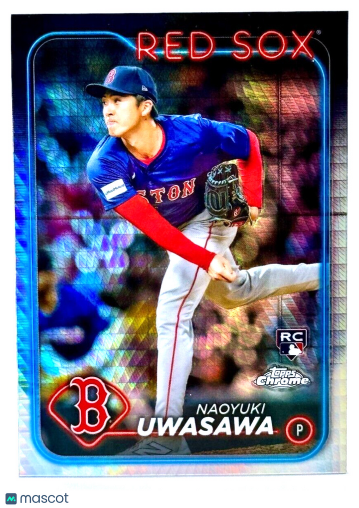⚾ 2024 Topps Chrome Update Series PRISM REFRACTOR #USC9 Naoyuki Uwasawa (RC)