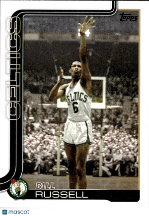 2025-26 Topps Basketball #251 Bill Russell (HOF) Celtics