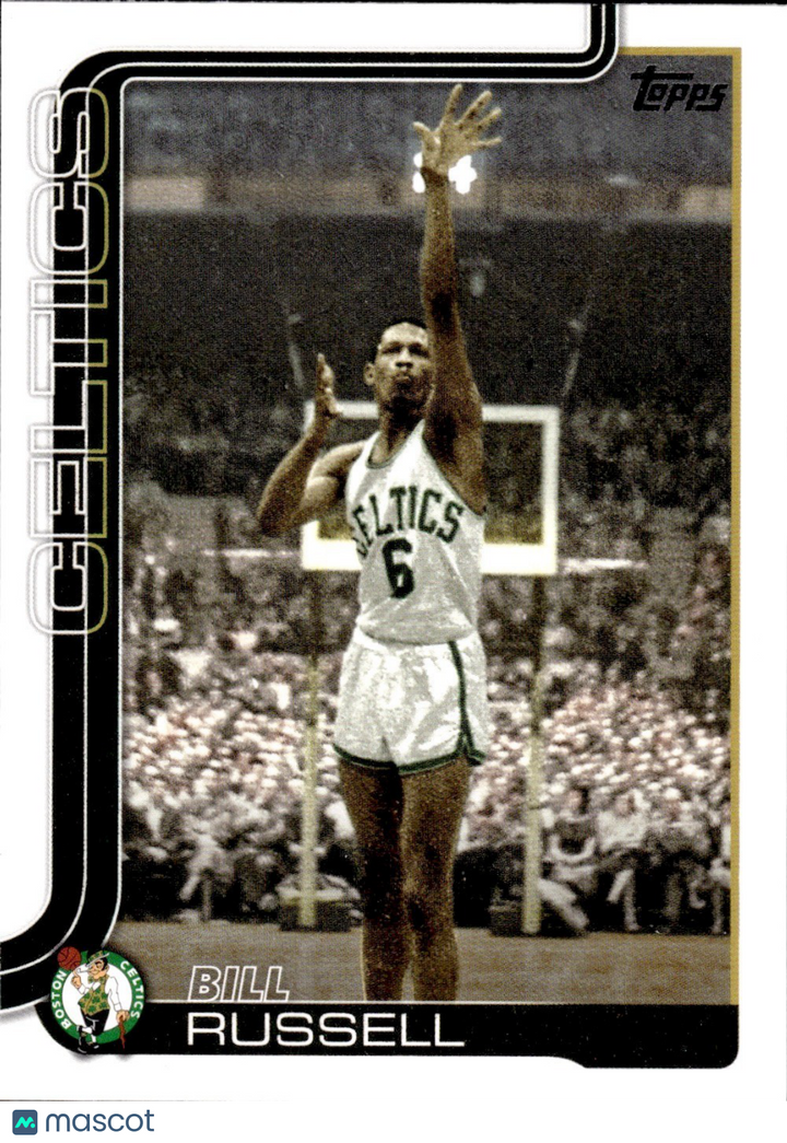 2025-26 Topps Basketball #251 Bill Russell (HOF) Celtics