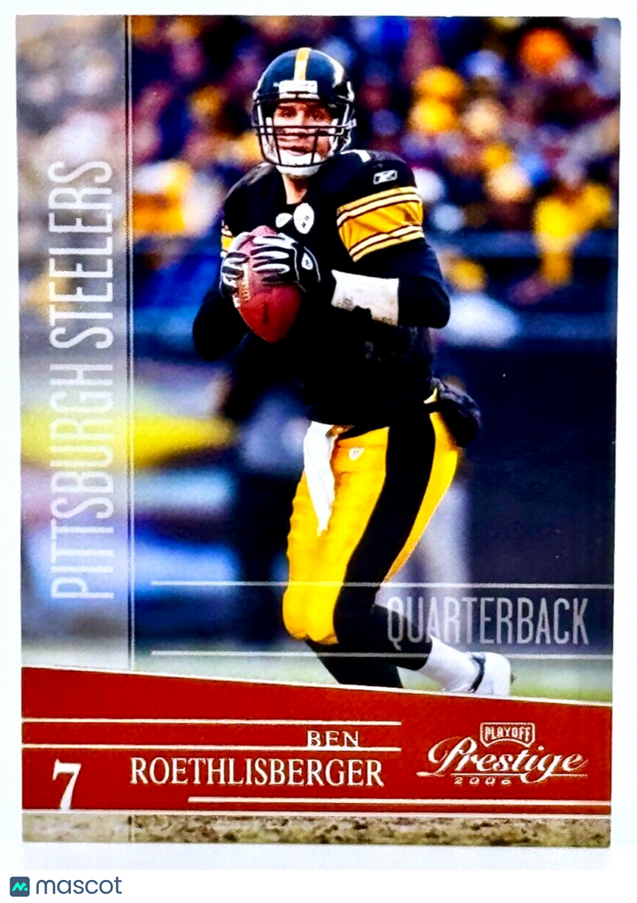 2006 Playoff Prestige Football #117 Ben Roethlisberger - Steelers