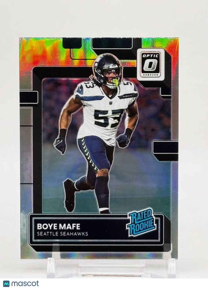 2022 Panini Donruss Optic Silver Rookie Prism Boye Mafe #263 Seahawks