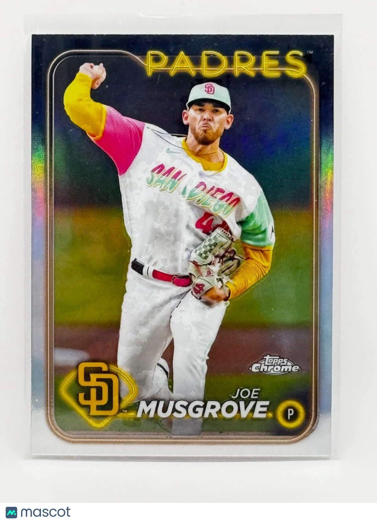 2024 Topps Chrome - #192 Joe Musgrove - Refractor - Padres