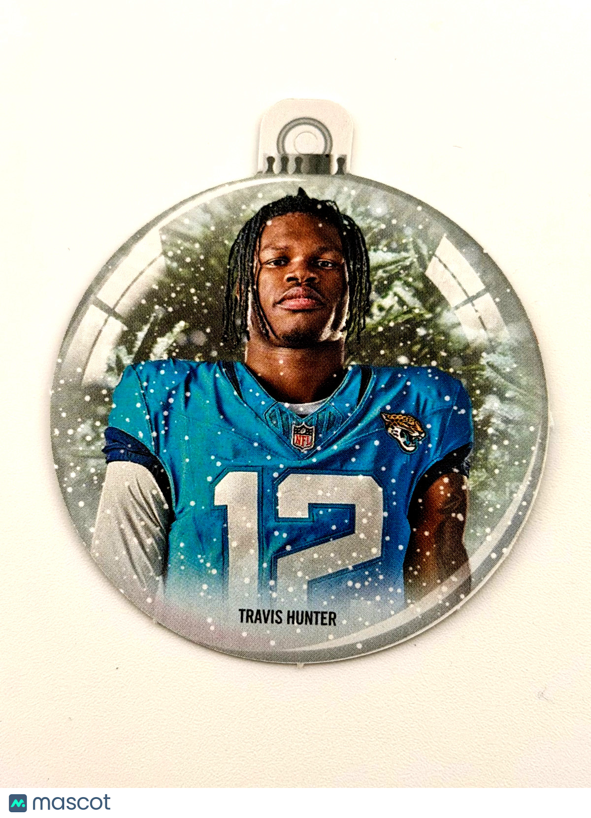 2025 Panini Mosaic - Holiday Ornament - Travis Hunter (RC)